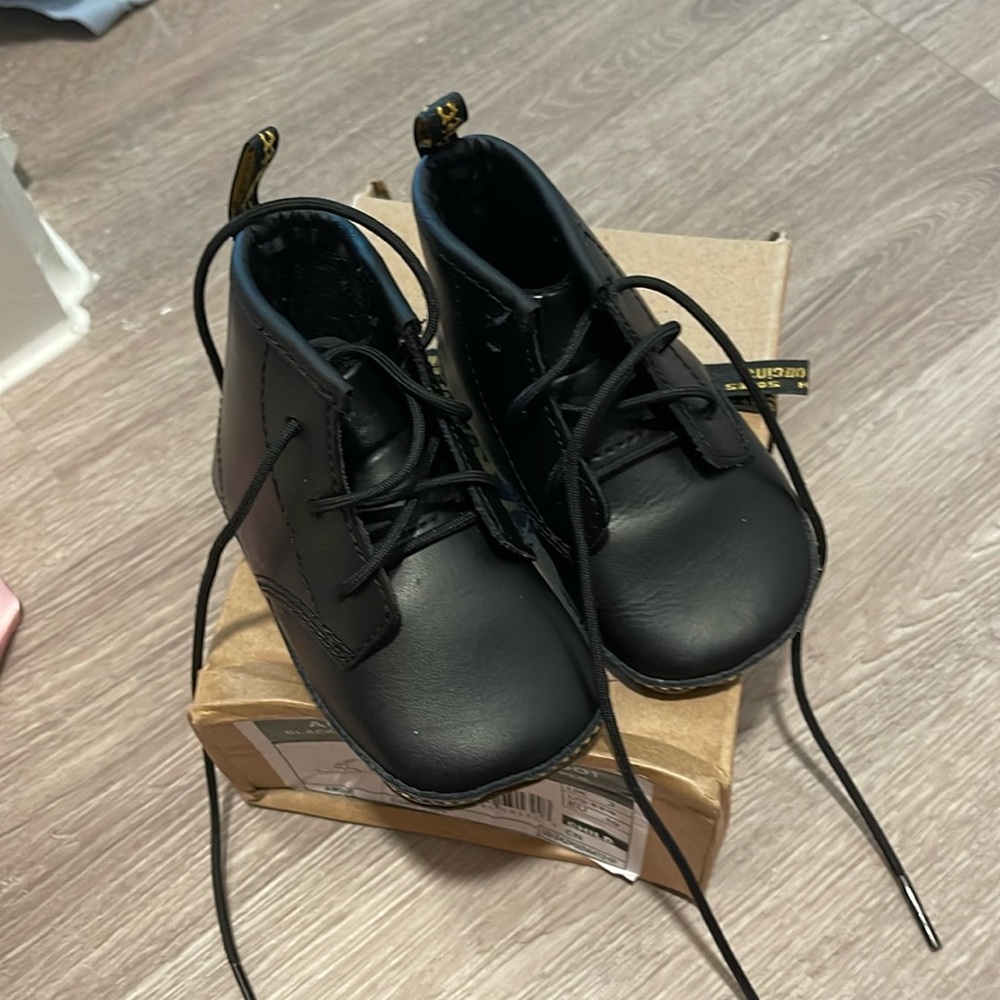 Used black Dr Martens